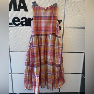 Runaway Bicycle Oversized plaid Dress
